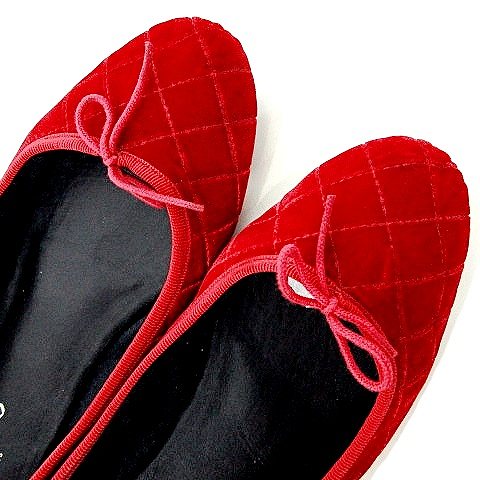 新品 repetto レペット レッド 40 25cm