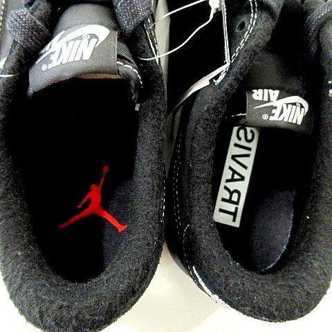 ナイキ NIKE 22年 タグ付き AJ1 LOW x Travis Scott Black Phantom 