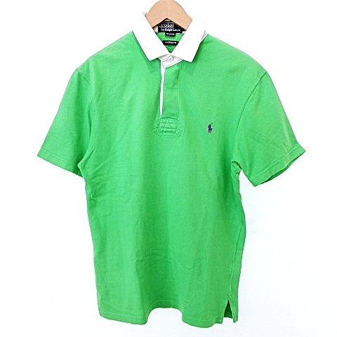 ポロ バイ ラルフローレン シャツ ポロシャツ 半袖 M ブラック ポロ バイ ラルフローレン Polo by Ralph Lauren ポロシャツ ラガー
