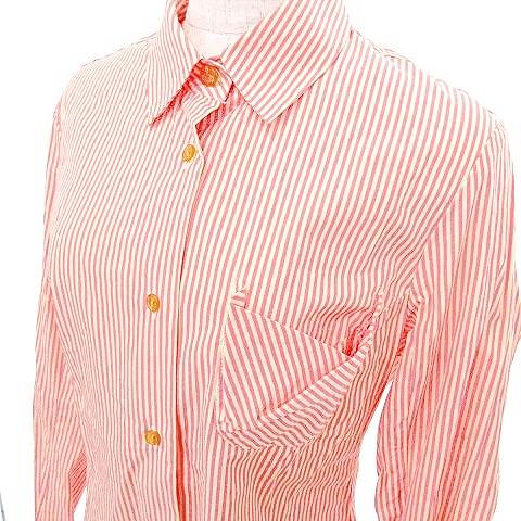 RED LABEL ストライプ長袖シャツ サイズ2 ヴィヴィアンウエストウッドレッドレーベル Vivienne Westwood