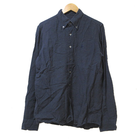 SOPHNET LONG DENIM シャツ 長袖 美品SOPHNET FABRIC-MIX L/S TOP SAGE