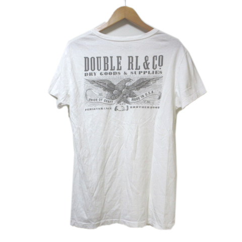 ダブルアールエル RRL ラルフローレン Tシャツ 半袖 カットソー ロゴ 
