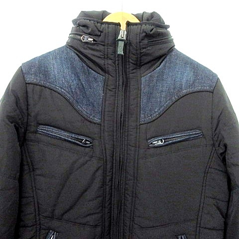 ディーゼル DIESEL 国内正規 中綿 ジャケット テフロン デニムコンビ 