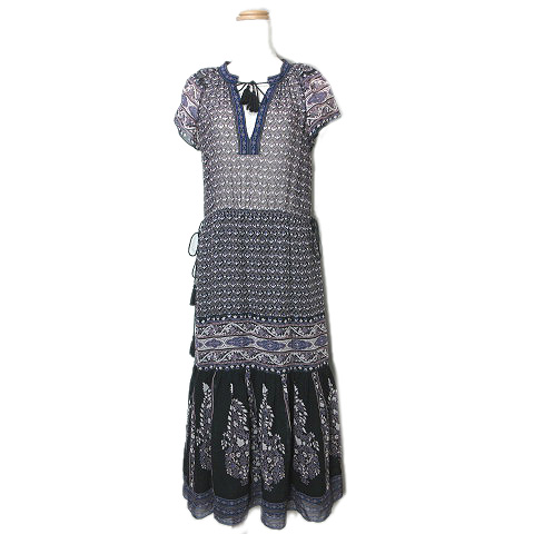ウラ ジョンソン ULLA JOHNSON INDIAN PT DRESS ワンピース  