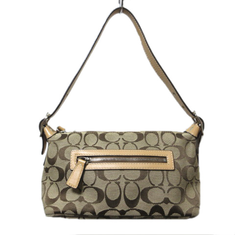 COACH】コーチ ハンドバッグ アクセサリーポーチ シグネチャー 6044 