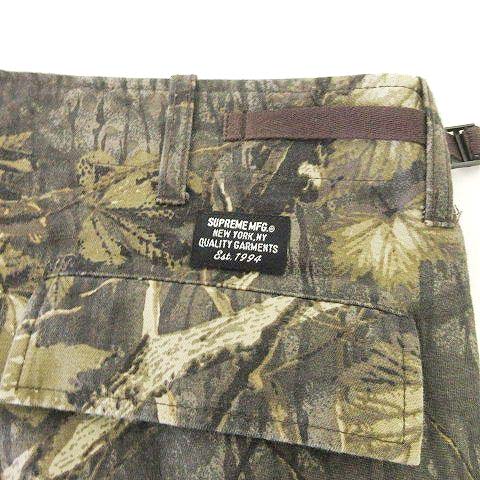 シュプリーム SUPREME カーゴパンツ リアルツリーカモ ミリタリー