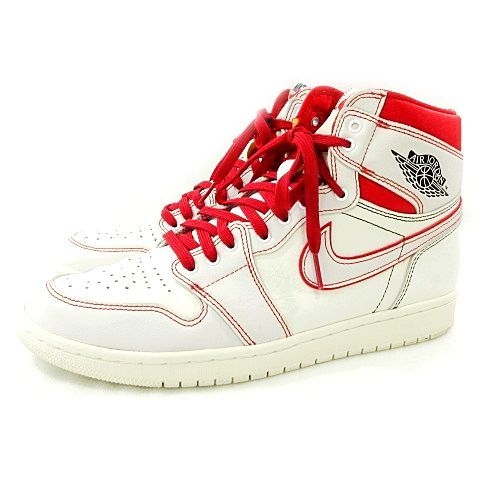 ナイキ NIKE Jordan 1 Retro High OG Sail/University Red エア 