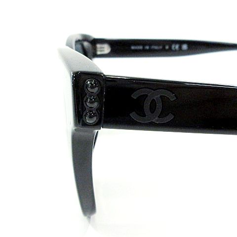シャネル CHANEL 5482-H-A サングラス 黒縁 セルフレーム ウェリントン 