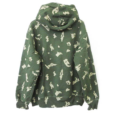 シュプリーム SUPREME 21AW ボックスロゴ パーカー ロシアンカモ 迷彩  