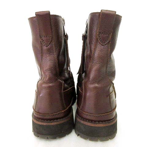 Hunter Dark Brown - Mens Zip Up Boots - Wild Rhino Shoes nonnative