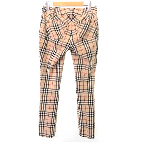 バーバリーブルーレーベル BURBERRY BLUE LABEL ノバチェック パンツ  