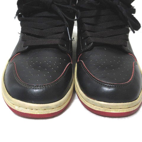 Air Jordan ブラック ハイカット シューズ　29黒　古着 ナイキ NIKE AIR JORDAN 1 エアジョーダン 1 AJ1 スニーカー
