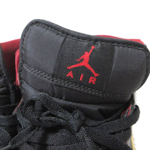Air Jordan ブラック ハイカット シューズ　29黒　古着 NIKE(ナイキ) Air Jordan 1 Retro High OG Black Toe Reimagined