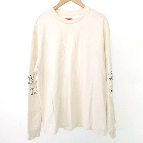 美品 supreme ロンT 美品】Supreme ミケランジェロ 総柄 長袖Tシャツ