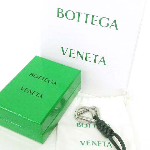 ボッテガヴェネタ BOTTEGA VENETA トライアングル キーリング レザー 