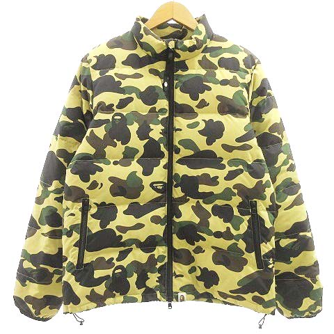アベイシングエイプ A BATHING APE 美品 ダウンジャケット ファースト 