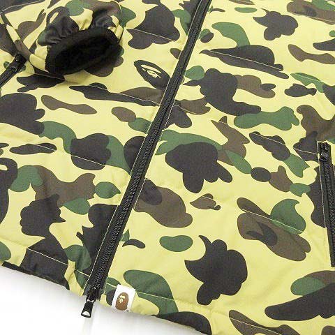 アベイシングエイプ A BATHING APE 美品 ダウンジャケット ファースト 