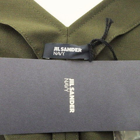 未使用品 ジルサンダー JIL SANDER NAVY タグ付き ワンピース ロング