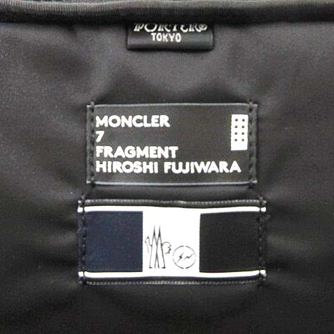 モンクレール MONCLER 美品 フラグメント ラップトップケース ポーター 