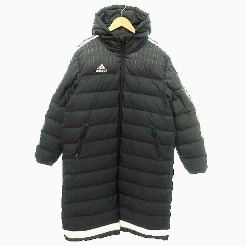 アディダス adidas 美品 18AW aa6885 ダウンコート ベンチコート 
