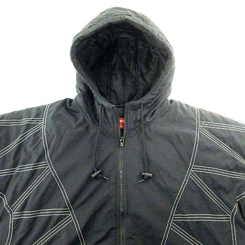 シュプリーム SUPREME 18AW zig zag stitch puffy jacket ジグザク