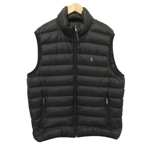 ポロ ラルフローレン POLO RALPH LAUREN ダウンベスト ナイロン ジップ