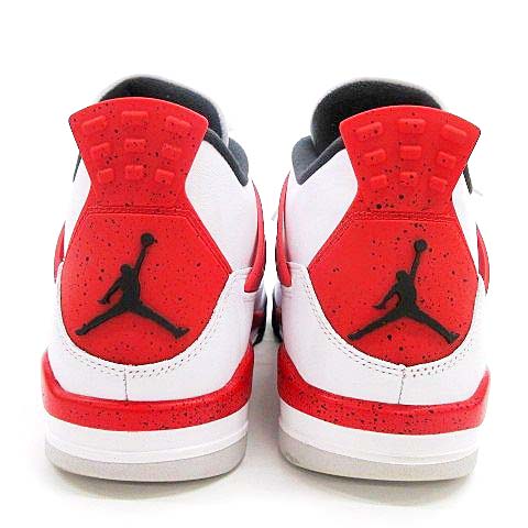 ナイキ NIKE 美品 AIR JORDAN 4 RETRO RED CEMENT DH6927-161 