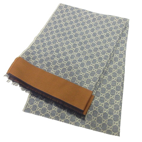 GUCCI』グッチ GG柄ジャガードストール