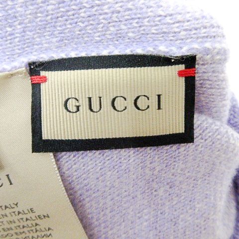 【美品】GUCCI　ニット帽　GG　676827 グッチ ニットキャップ レディース ブランド GUCCI イタリア