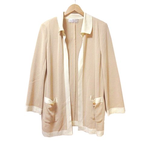 ミラショーン mila schon DUEMILA ニット ジャケット バイカラー 
