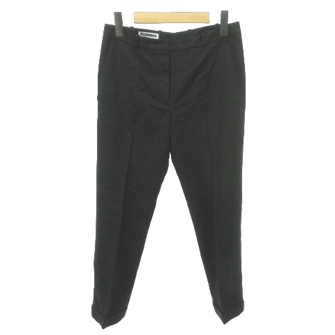 ジルサンダー JIL SANDER 美品 スラックス パンツ ストレッチ カシミヤ 