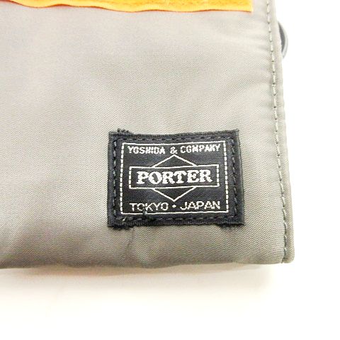 未使用品 ポーター PORTER 新品同様 タンカー 長財布 ナイロン ロング 