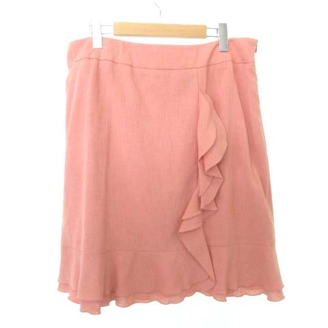 未使用品 タグ付 ローズティアラ スカート 46 約XLサイズ ピンク  