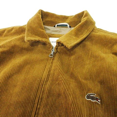 ラコステ LACOSTE BEAMS 別注 美品 コーデュロイ ジャケット ジップ  