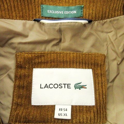 ラコステ LACOSTE BEAMS 別注 美品 コーデュロイ ジャケット ジップ 