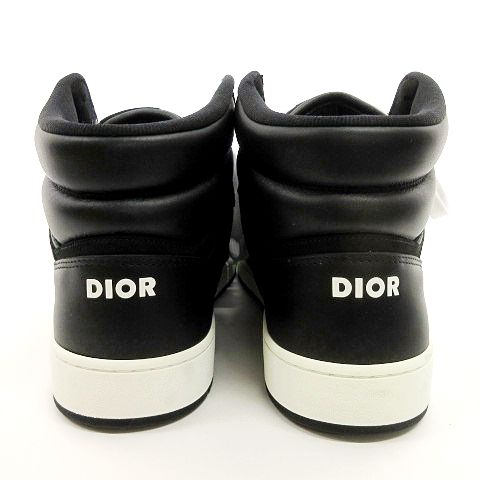 ディオール Dior 美品 B27 ハイトップ スニーカー CDダイアモンド 