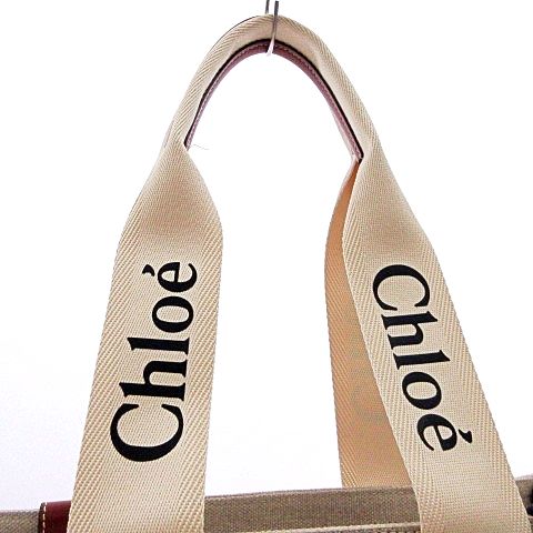 クロエ CHLOE × マイメロディ 美品 23年 ウッディ ミディアム トート