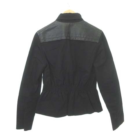 ラルフローレン RALPH LAUREN ジャケット レザー ヨーク 厚手 7 約S 