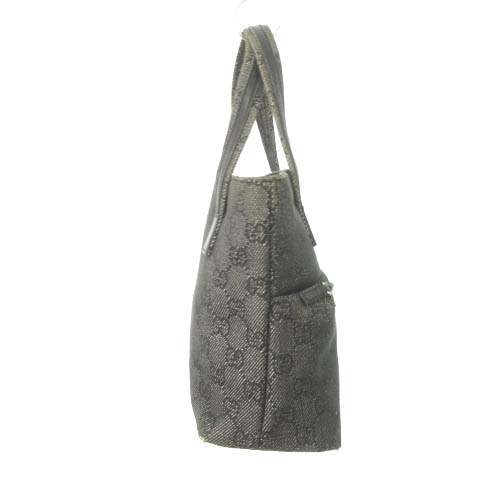 グッチ　キャンパストートバッグ セール】GUCCI☆グッチウェブ入りキャンバストート☆619751