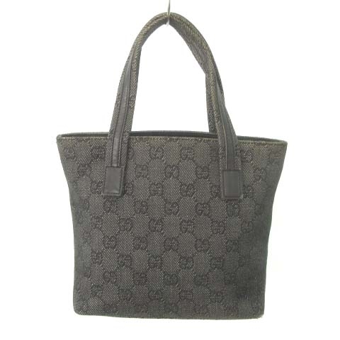 GUCCI グレー レザートートバッグ GUCCI（グッチ） バッグ メンズ 2WAY トートバッグ ショルダーバッグ