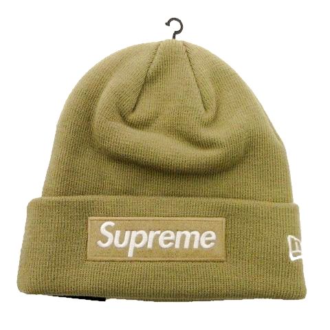 未使用品 シュプリーム SUPREME × ニューエラ New Era Box Logo Beanie 