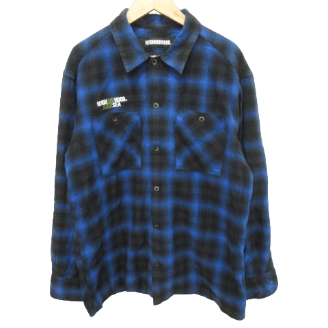 ネイバーフッド NEIGHBORHOOD × wind and sea ダブルネーム チェック  