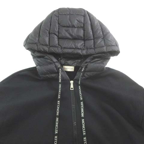 モンクレール MONCLER 美品 パーカー フード付き 薄手 ナイロン S 