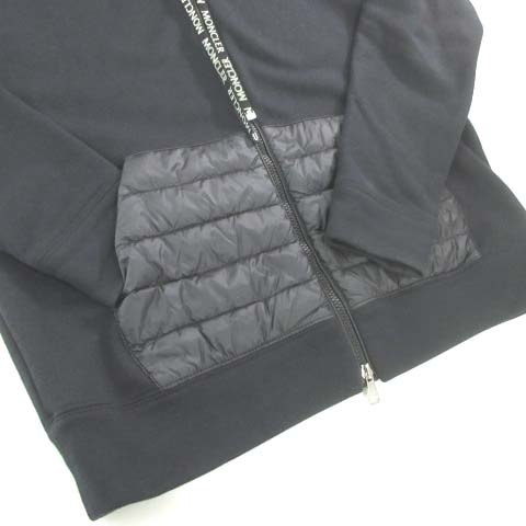 モンクレール MONCLER 美品 パーカー フード付き 薄手 ナイロン S 