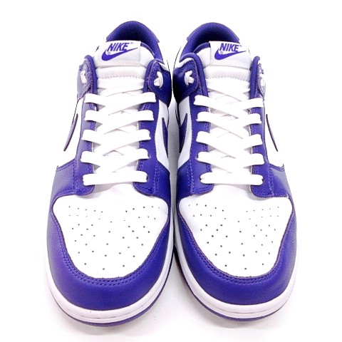 ナイキ NIKE DD1391-104 美品 Dunk Low Retro Championship Court 