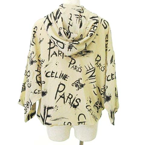 セリーヌ CELINE 美品 22年 シルク プルオーバー シャツ セリーヌ CELINE 美品 22年 シルク プルオーバー シャツ