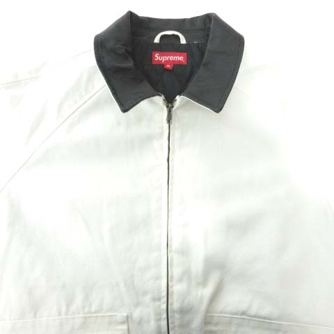 シュプリーム SUPREME 20AW Leather Collar Work Jacket 厚手 XLサイズ 