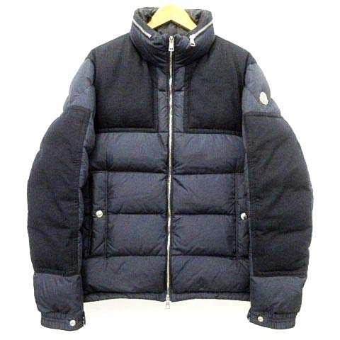 モンクレール MONCLER ARCS ダウンジャケット ヨーク切替 ウール 