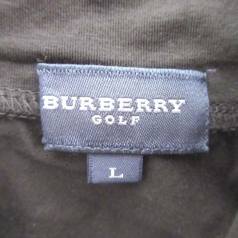 バーバリーゴルフ BURBERRY GOLF 美品 モックネック Tシャツ