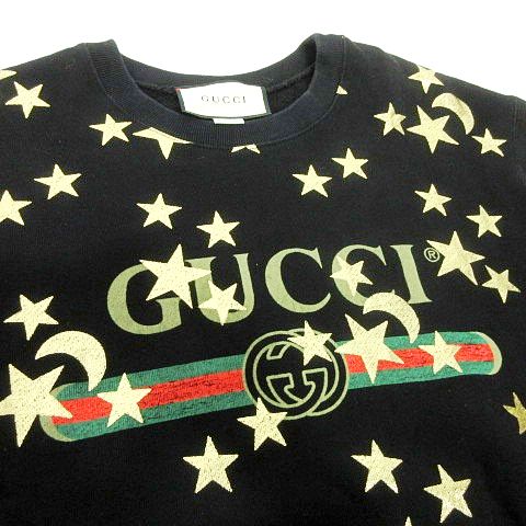 グッチ GUCCI 20SS ムーン&スター ロッキングG シェリーライン ロゴ 